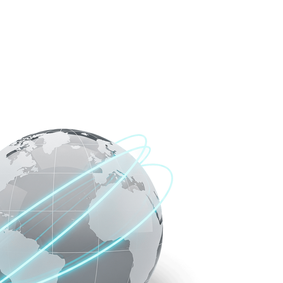 Global reach illustration